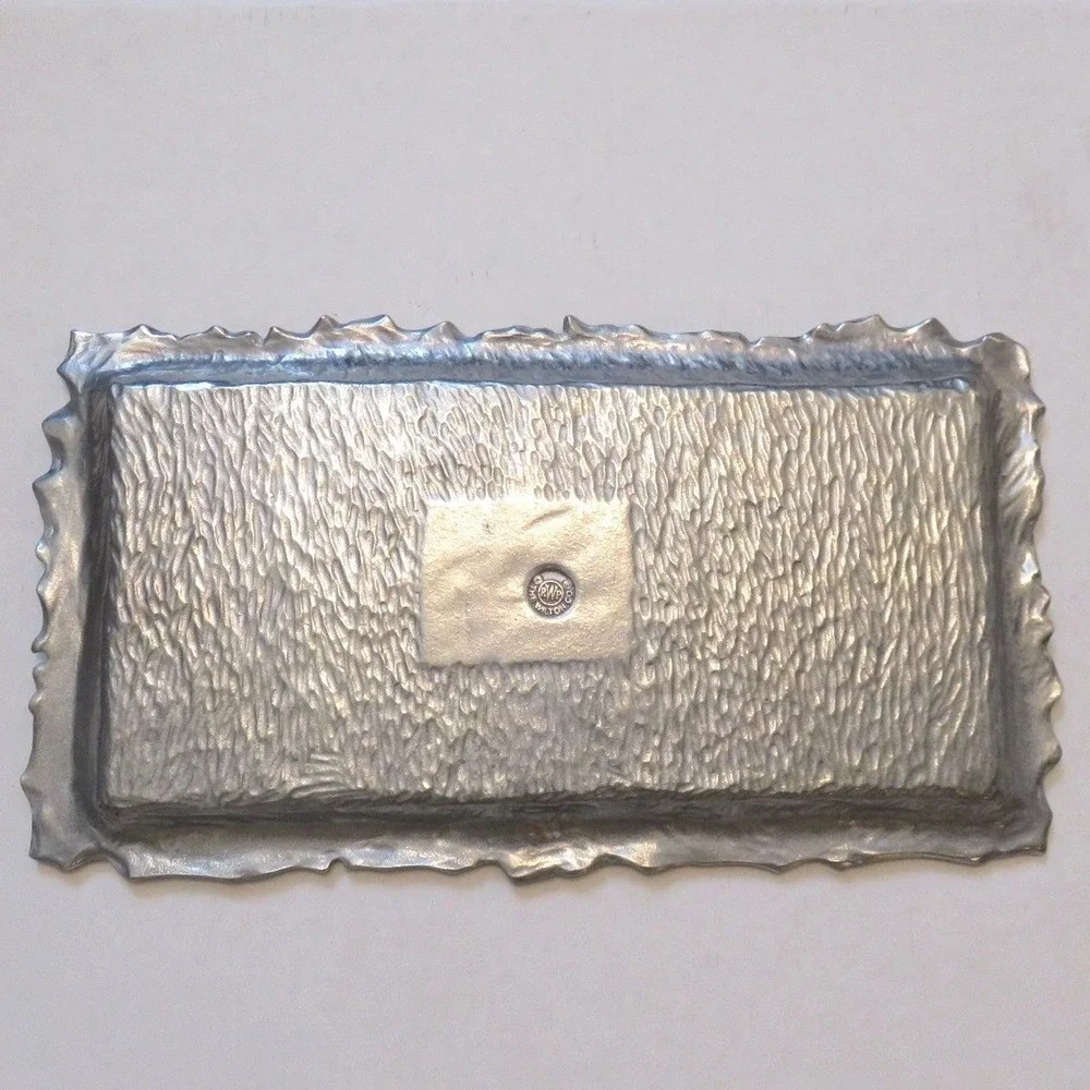 Wilton Armetale Pewter Basketweave 16